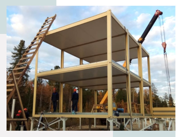 Строительство модульных здания Борисоглебск