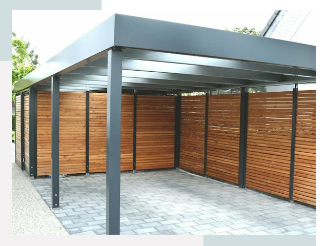 Навесы для парковки в Борисоглебске