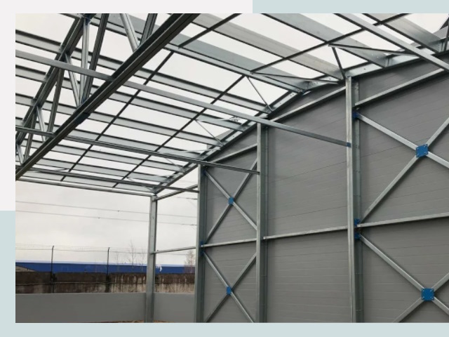 Каркасные ангары от СтальСтрой-Брс по цене от 624 руб.