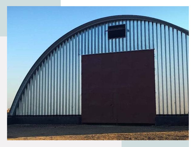Бескаркасные ангары в Борисоглебске