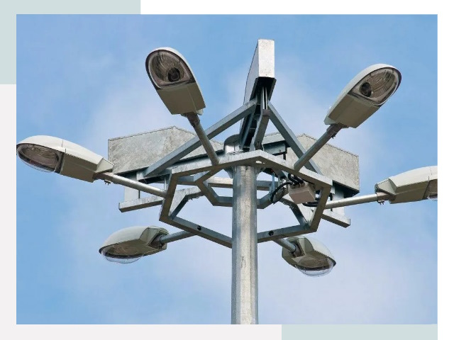 Монтаж осветительных мачт в Борисоглебске