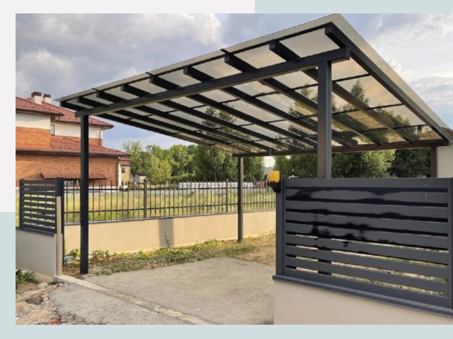 Металлические навесы в Борисоглебск от 624 руб. за м²