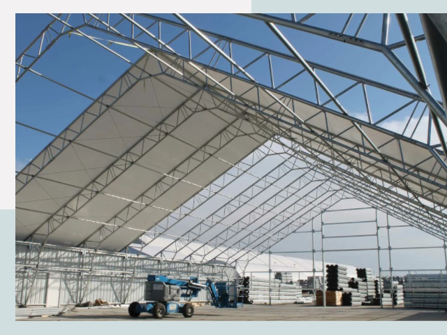 Каркасно-тентовые сооружения от СтальСтрой-Брс по цене 624 руб.