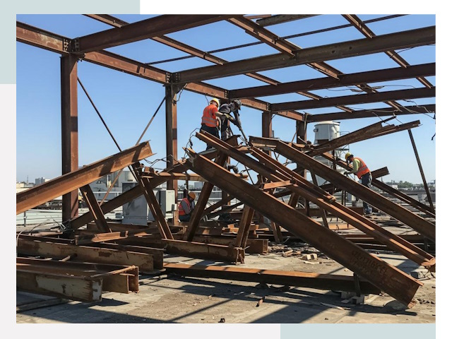 Демонтаж металлоконструкций в Борисоглебске от 624 руб.